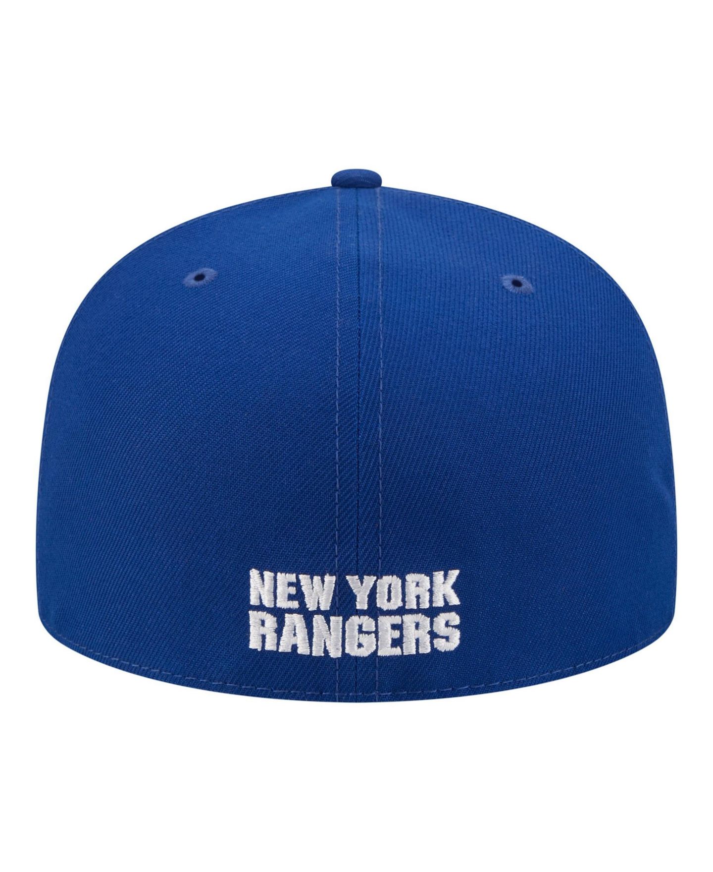 Мужская кепка New Era Blue New York Rangers Zamboni 59FIFTY Fitted Hat — фото 4
