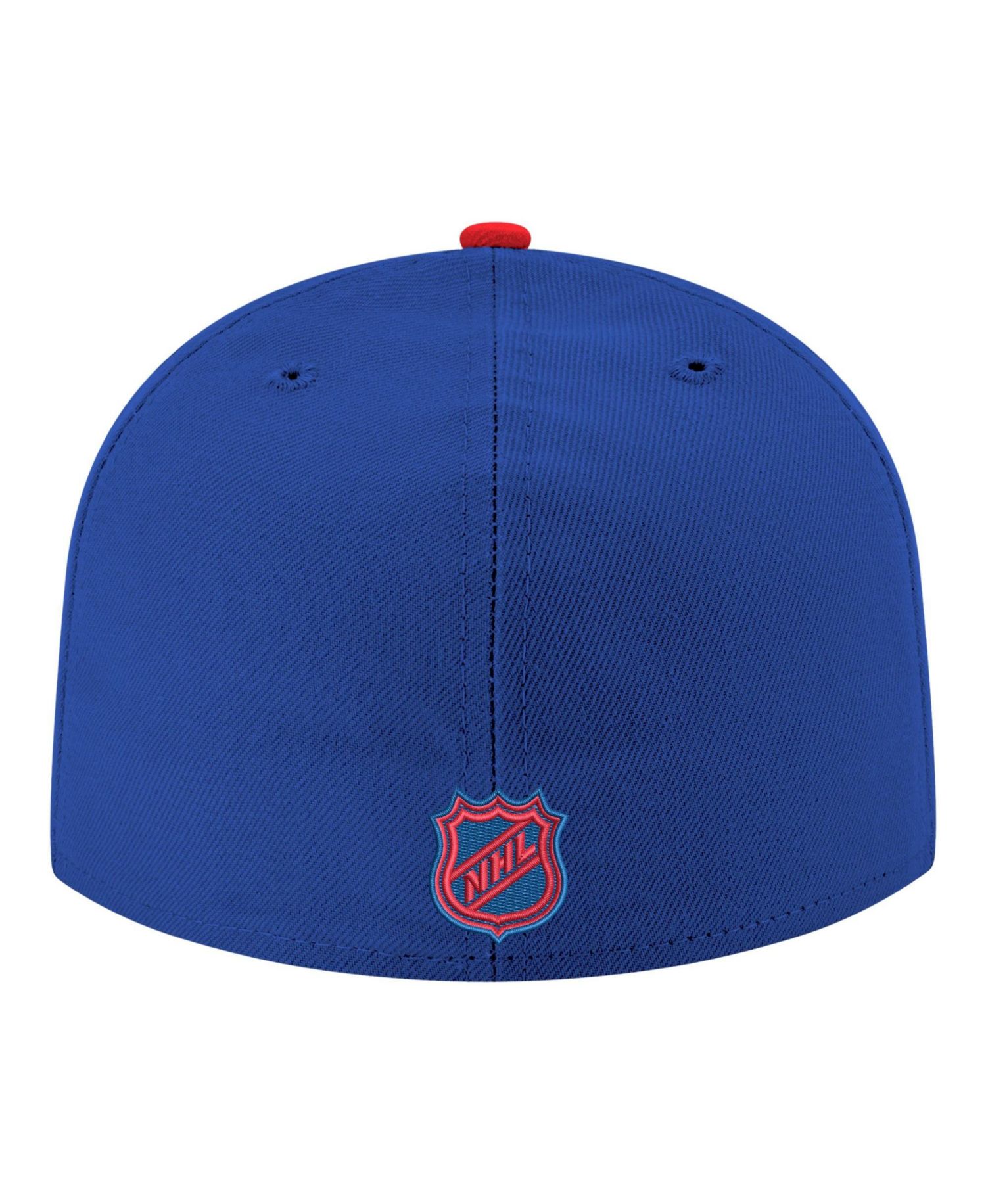 Men's Blue New York Rangers Core Logo Two-Tone 59FIFTY Fitted Hat