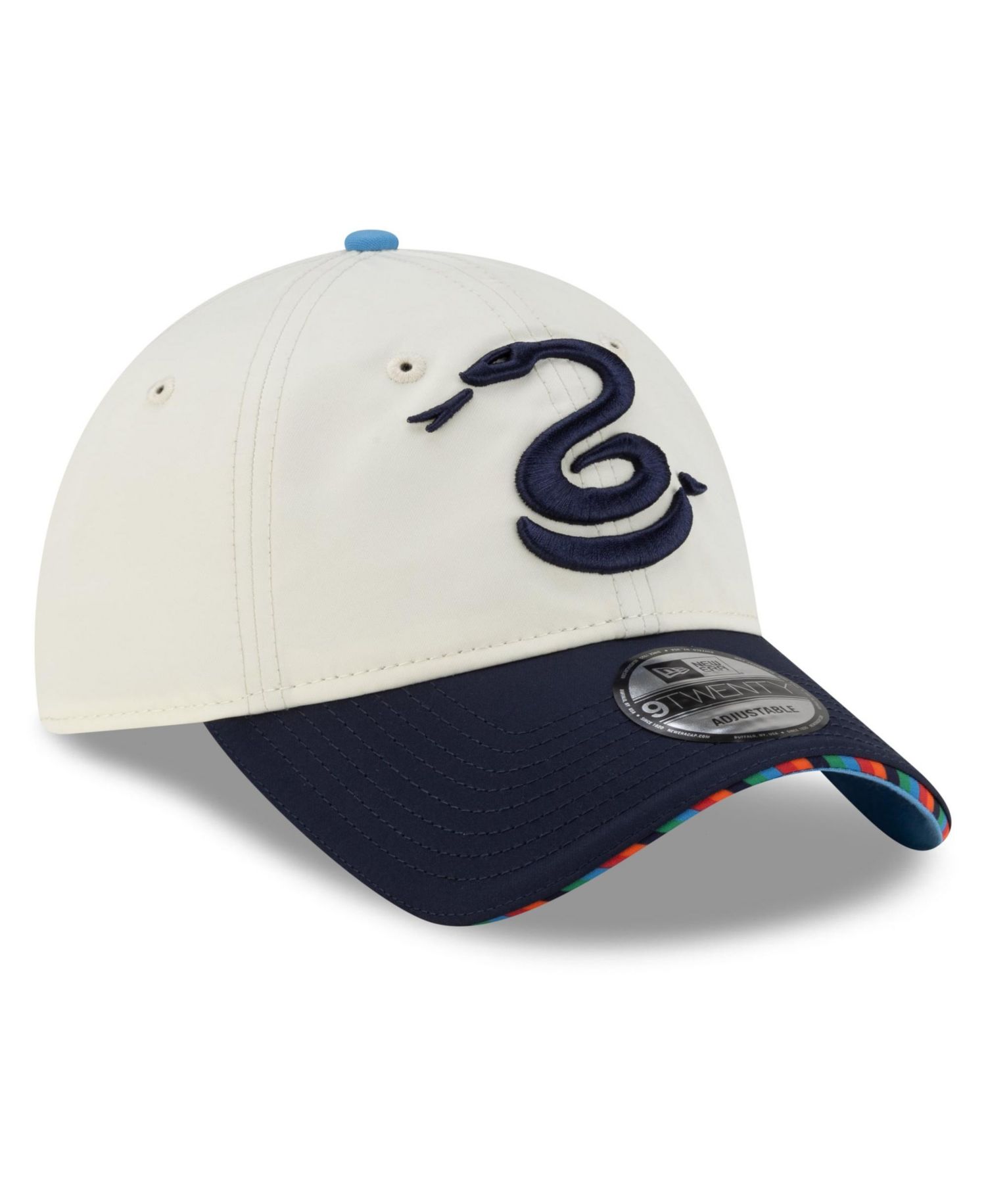 Big Boys and Girls Beige/Navy Philadelphia Union 2026 Third Jersey Hook 9TWENTY Adjustable Hat
