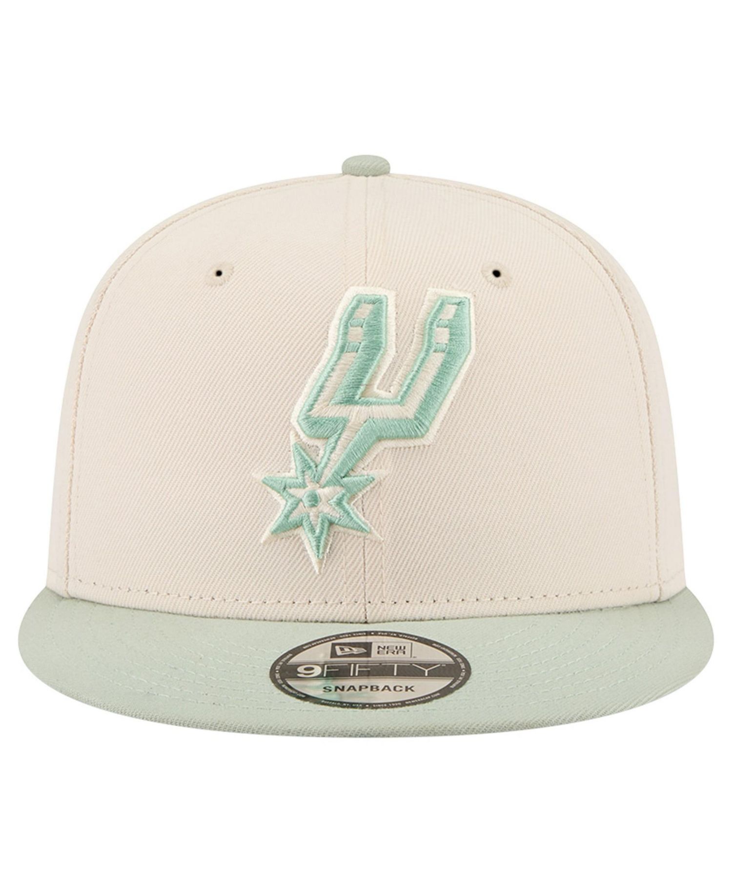 Men's Cream/Light Green San Antonio Spurs Color Pack 9FIFTY Snapback Hat