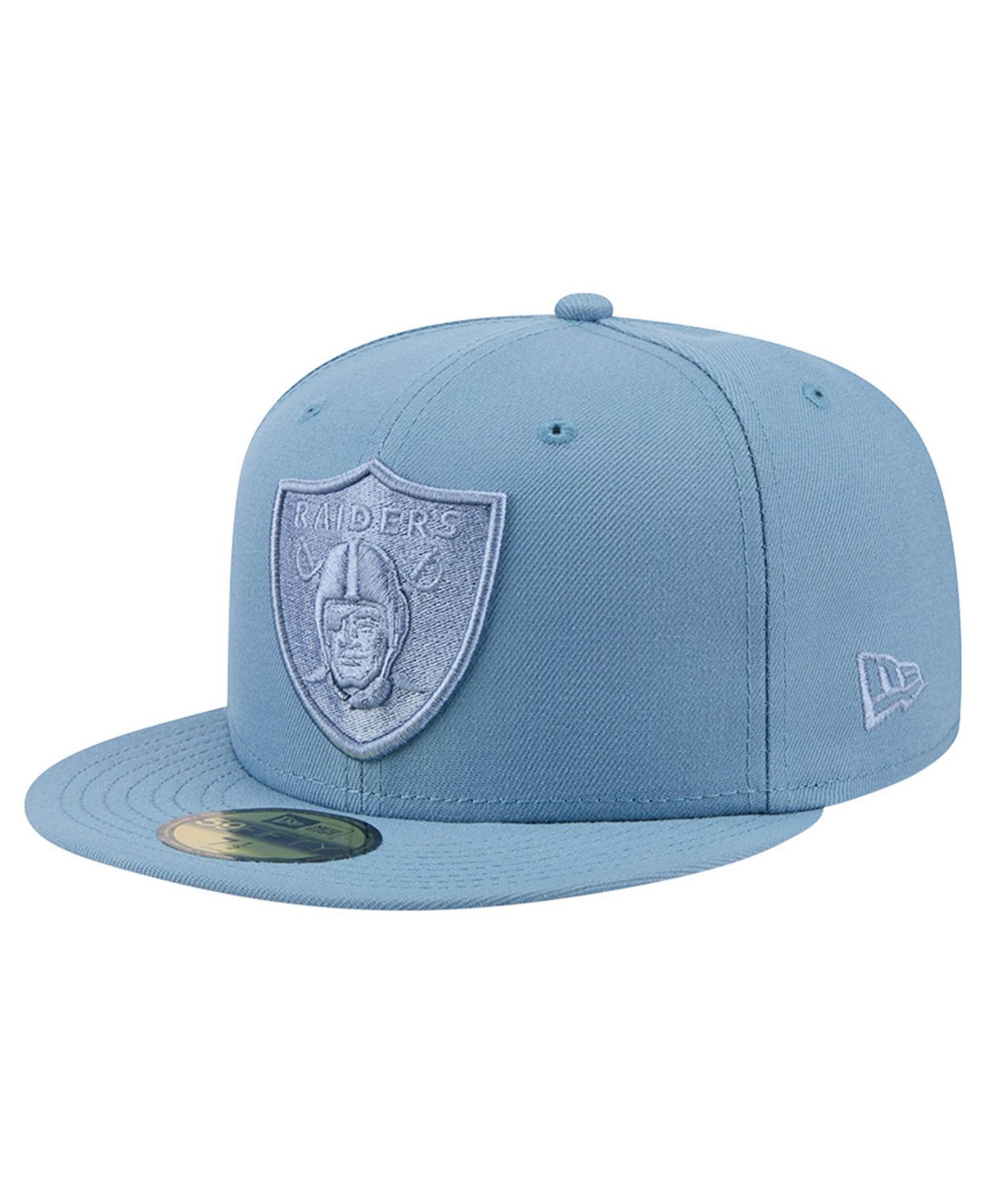 Men's Blue Las Vegas Raiders Color Pack 59FIFTY Fitted Hat