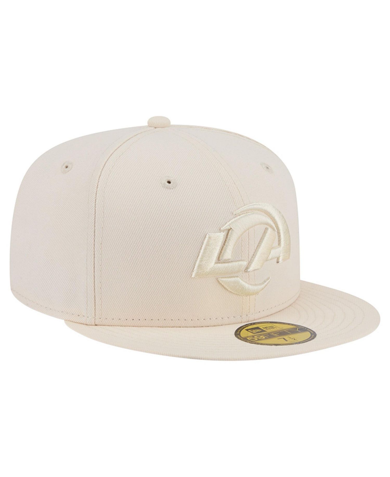 Men's Cream Los Angeles Rams Color Pack 59FIFTY Fitted Hat