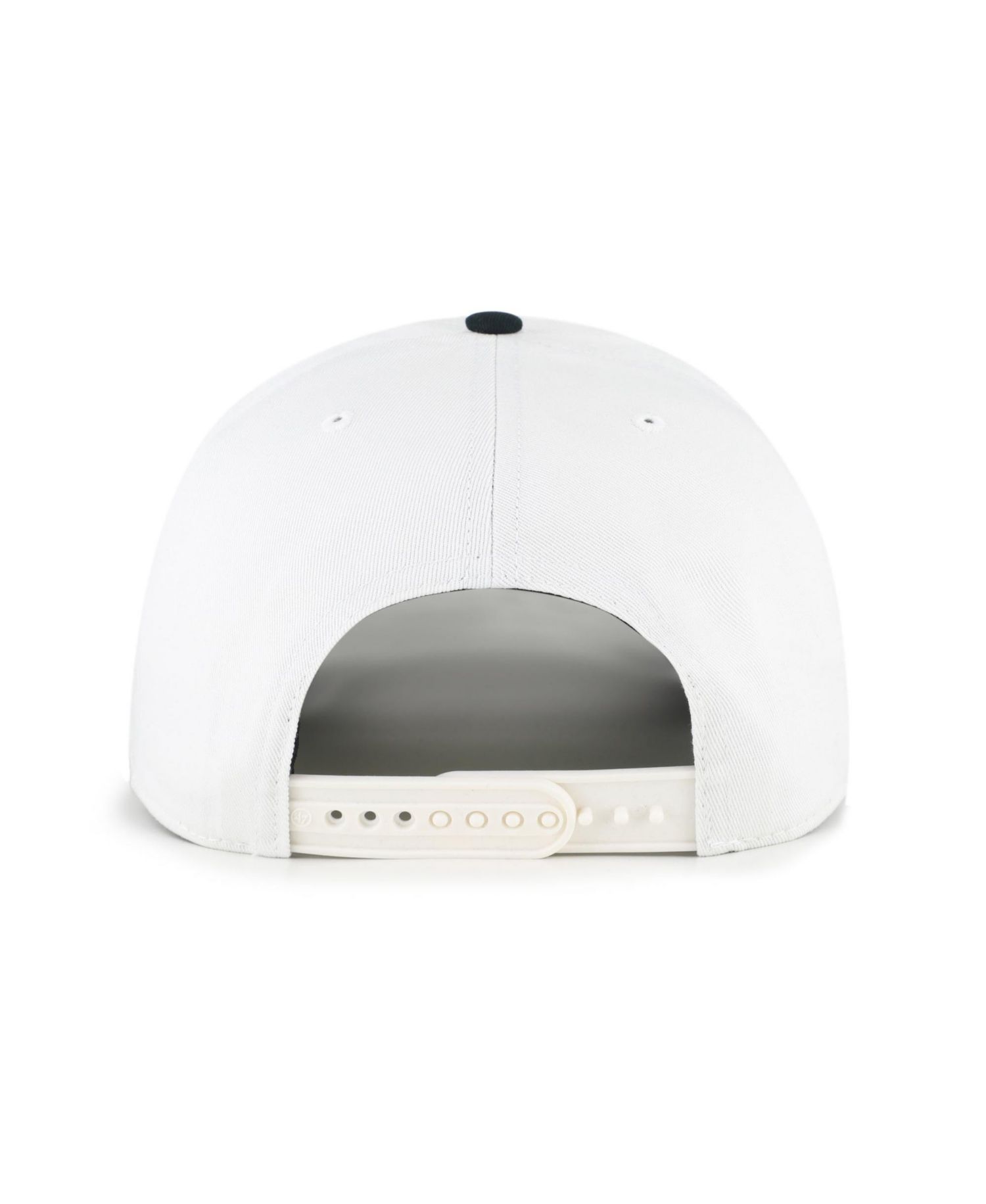 Men's '47 White/Black Kansas City Royals Contemporary Two-Tone Hitch Adjustable Hat