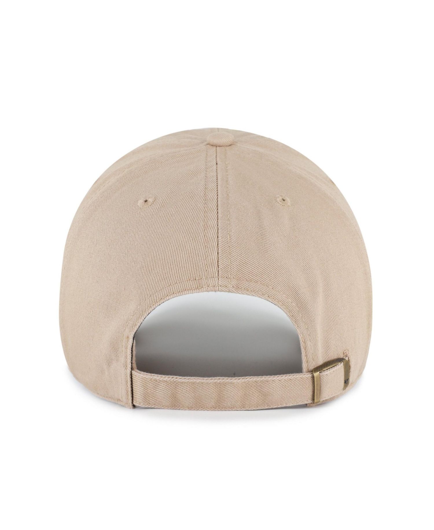 Men's '47 Khaki TCU Horned Frogs Vault Clean Up Adjustable Hat