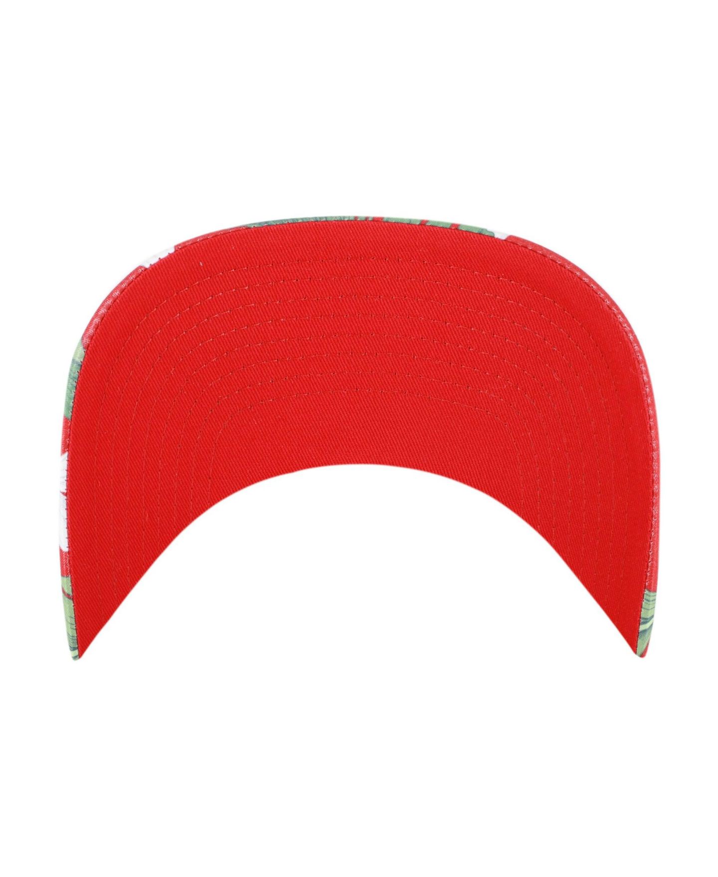 Мужская кепка '47 Brand Red Houston Rockets Beach Side Trucker Adjustable Hat — фото 4