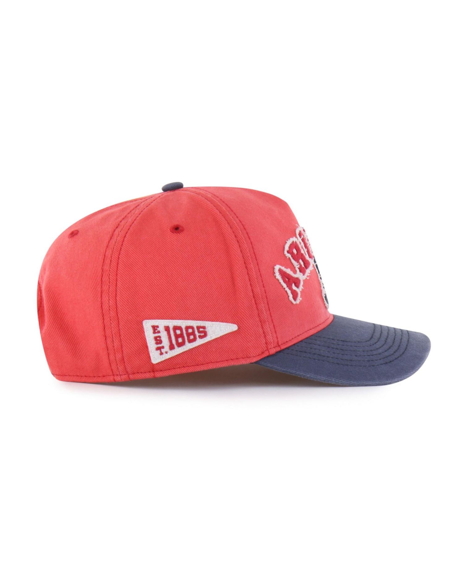 Men's and Women's '47 Red/Navy Arizona Wildcats Well-Worn Calderwood Hitch Adjustable Hat