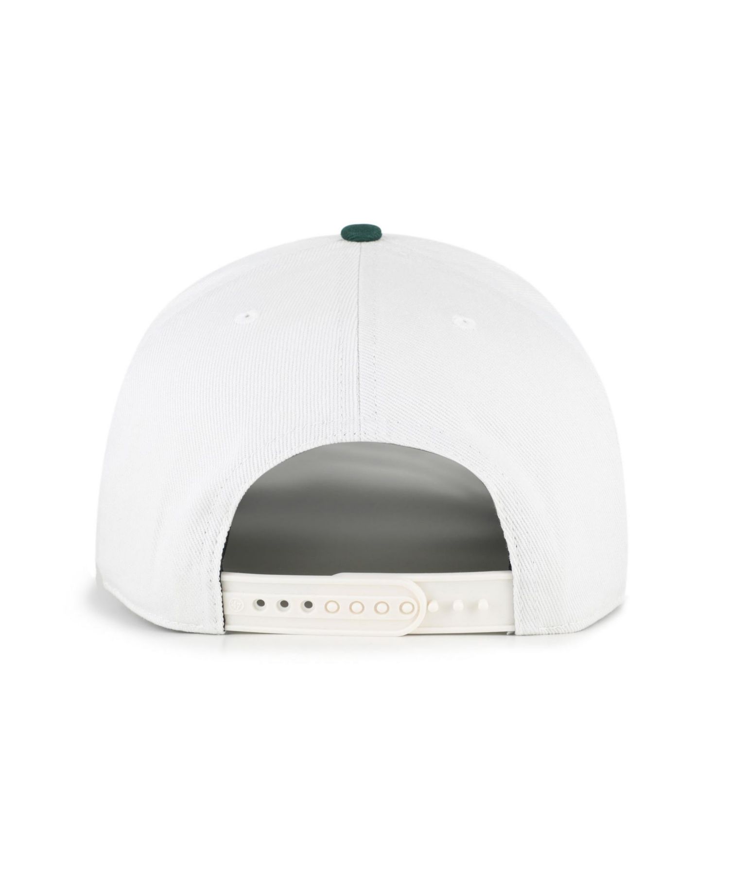 Men's '47 White/Green Athletics Enfield Hitch Adjustable Hat