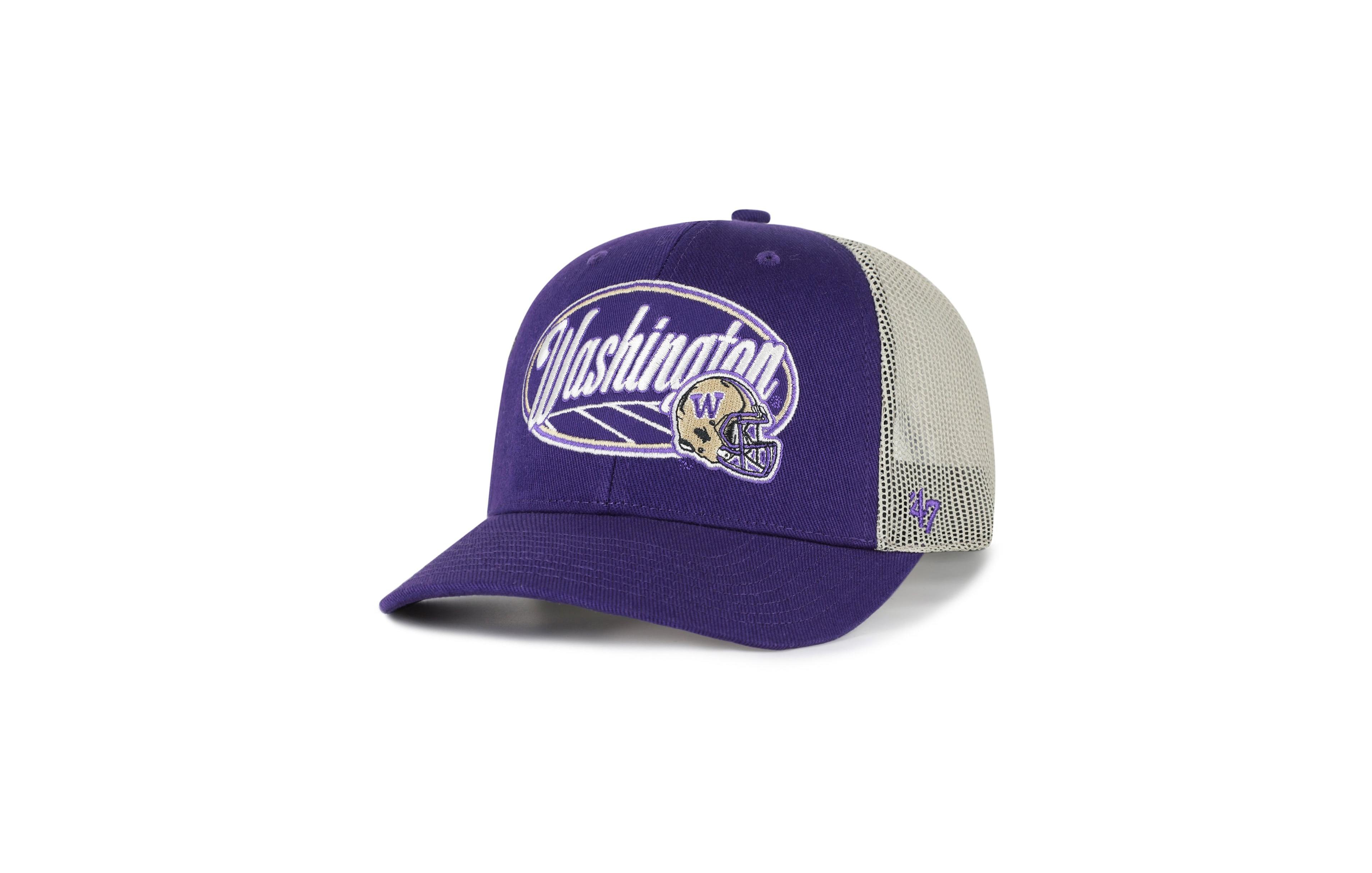 '47 Brand Washington Huskies Enfield Adjustable Mesh Trucker Hat