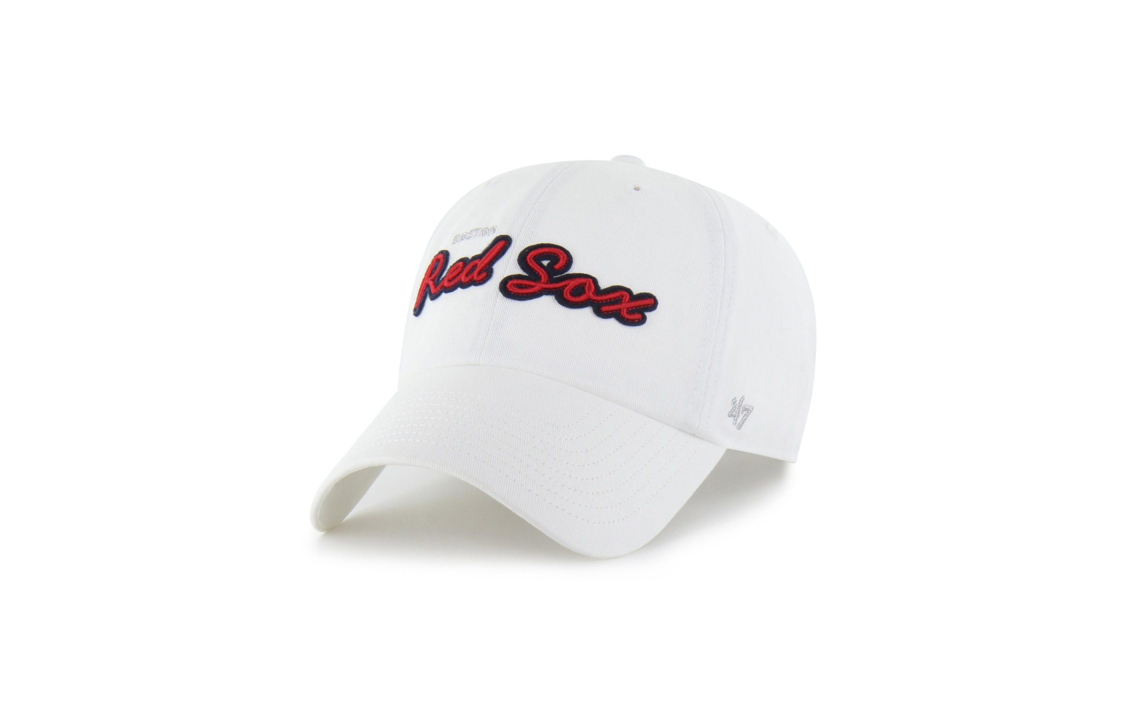 '47 Brand Women's Boston Red Sox Trendy Script Adjustable Baseball Cap