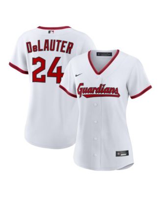 Women's Cleveland Guardians Chase DeLauter Home Replica Jersey