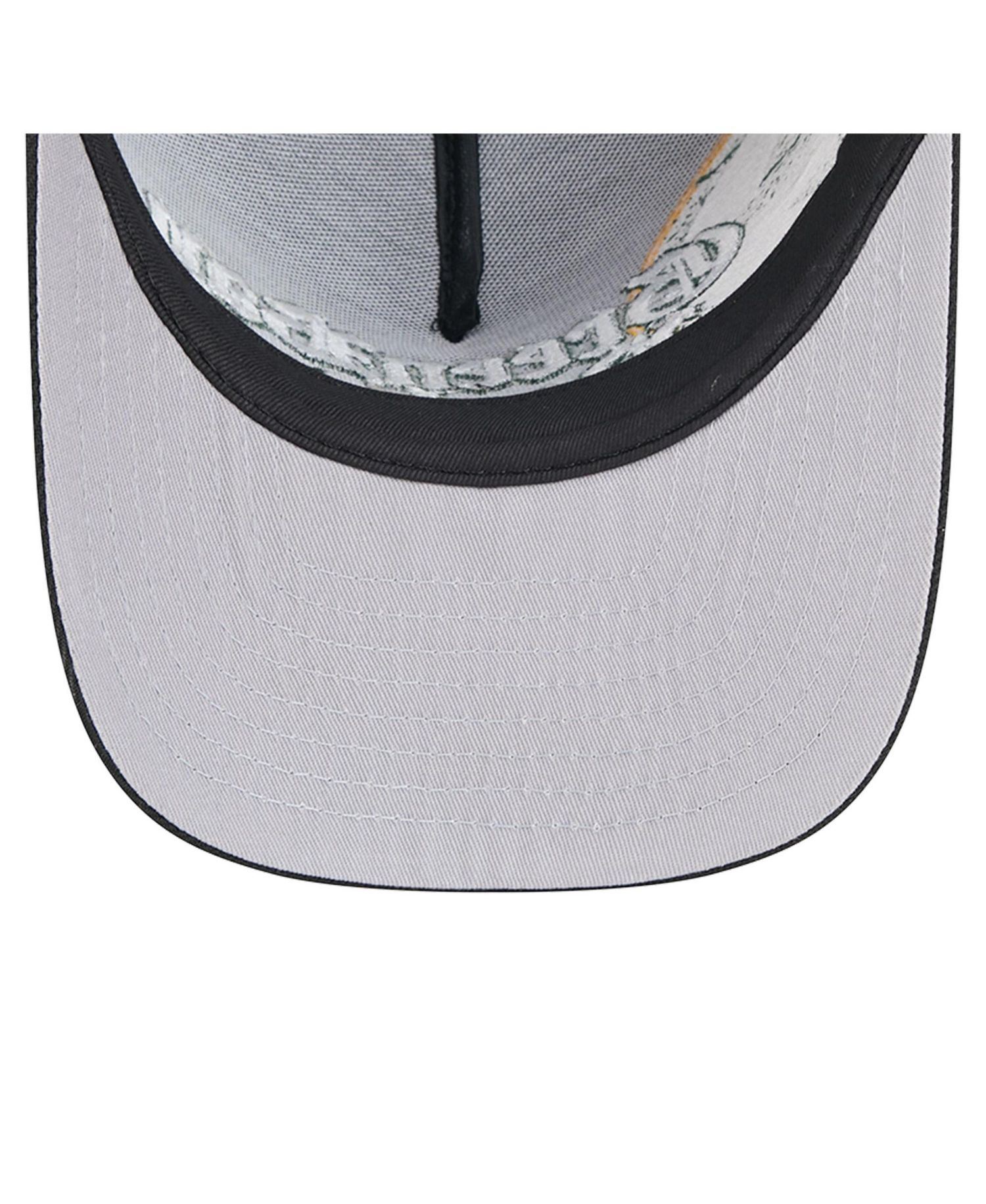 Men's Black Green Bay Packers Proud A-Frame 9FIFTY Snapback Hat