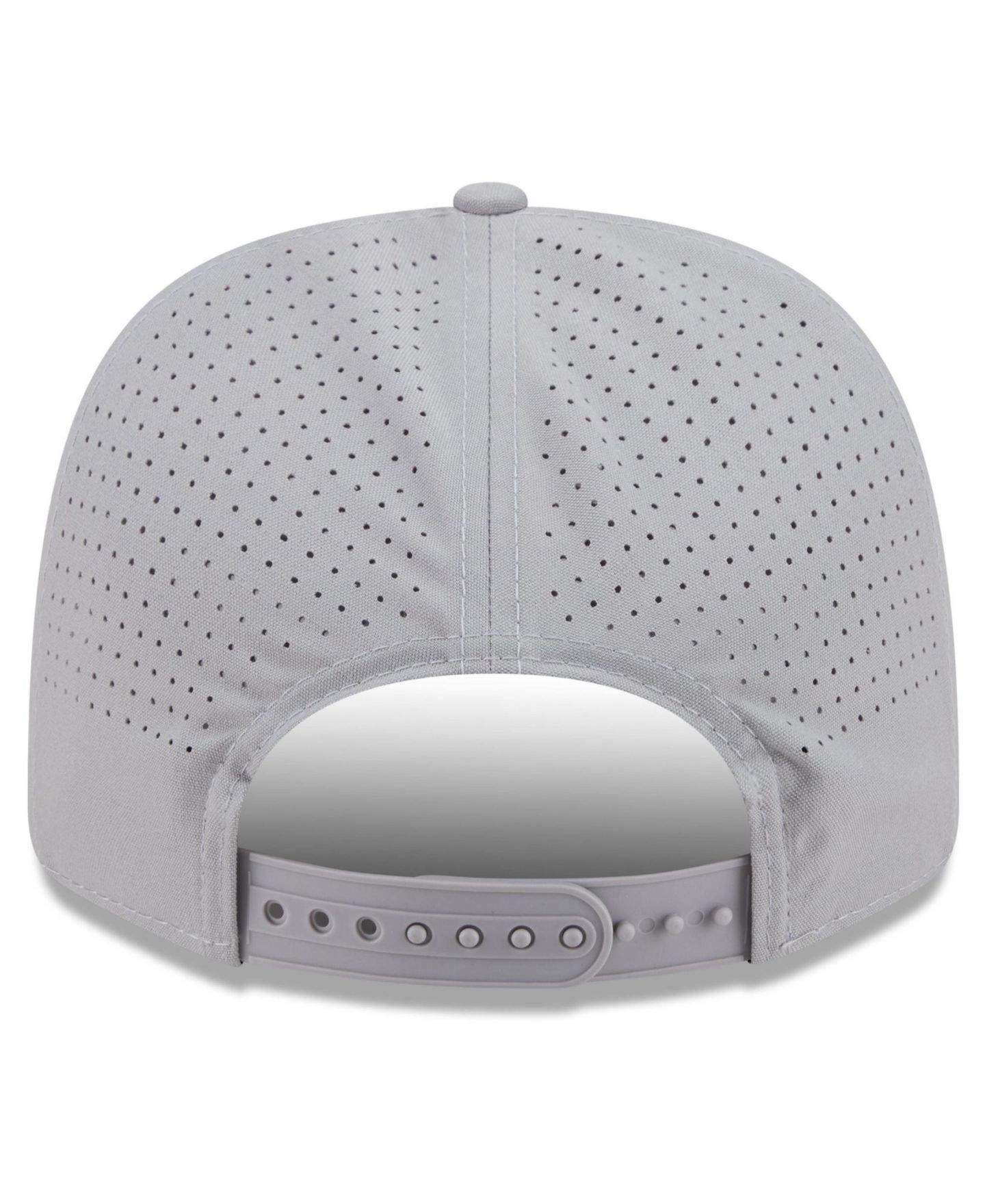 Мужская кепка New Era Gray LA28 Perforated Rope 9SEVENTY Adjustable Hat — фото 4