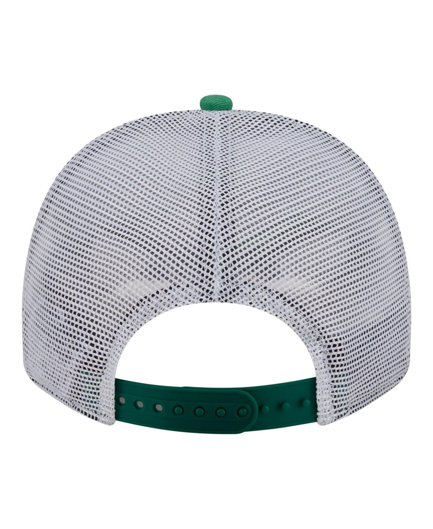 Мужская кепка New Era Kelly Green/White Boston Celtics Washed Meshback 9FIFTY Adjustable Hat — фото 4