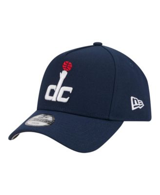 Big Boys and Girls  Blue Washington Wizards 9FORTY A-Frame Adjustable Hat