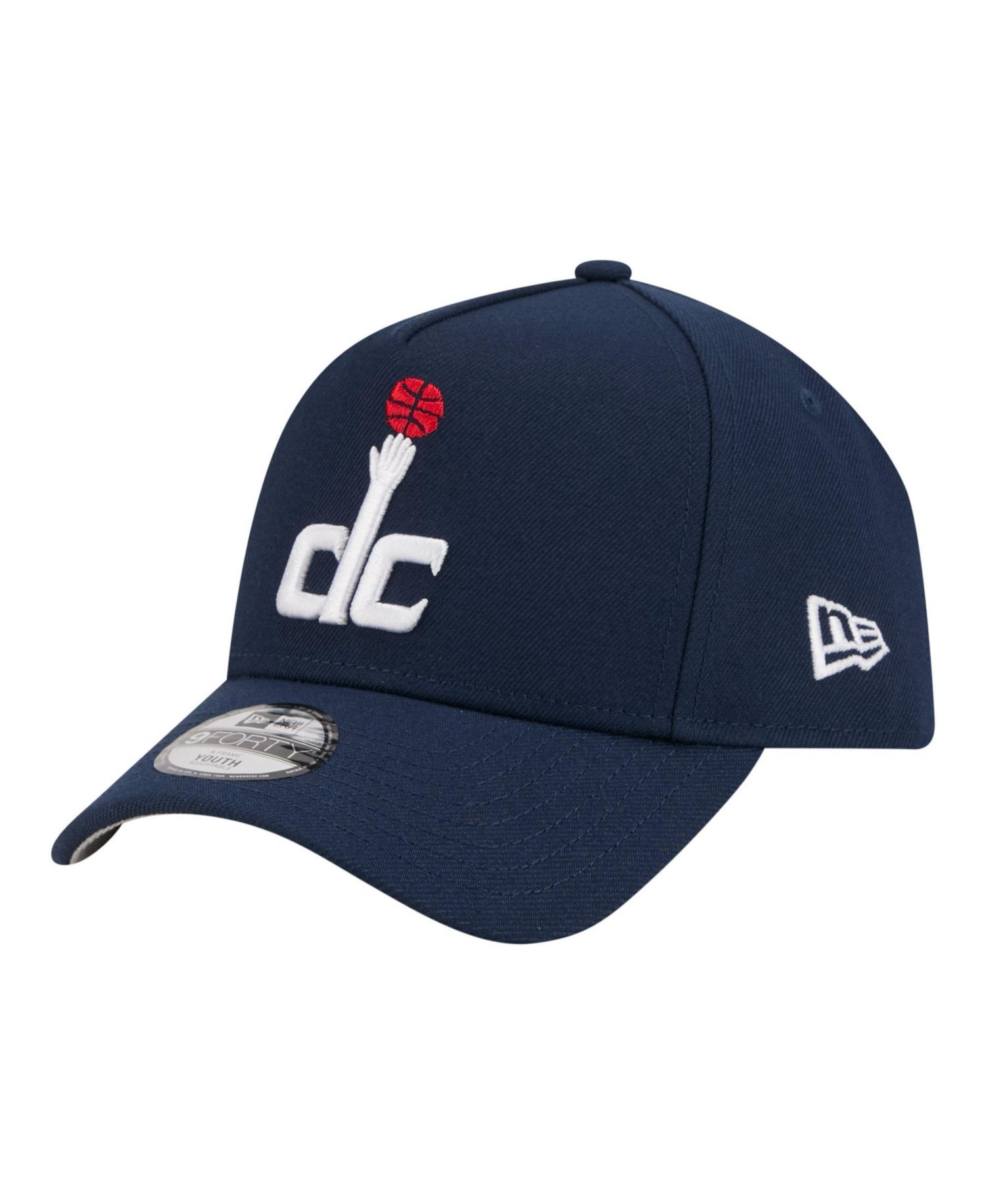 Big Boys and Girls Blue Washington Wizards 9FORTY A-Frame Adjustable Hat