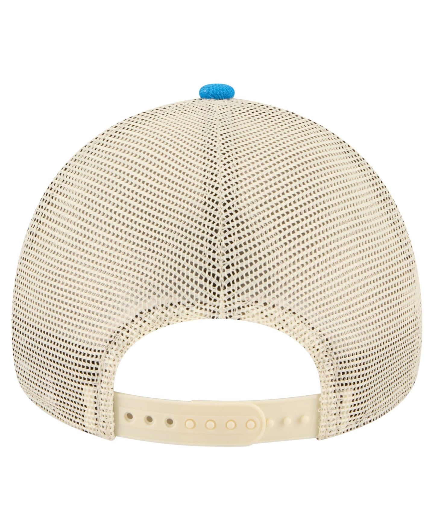 Мужская кепка New Era Blue Connor Zilisch Trackhouse Driver Number A-Frame 9FORTY Trucker Rope Adjustable Hat — фото 4