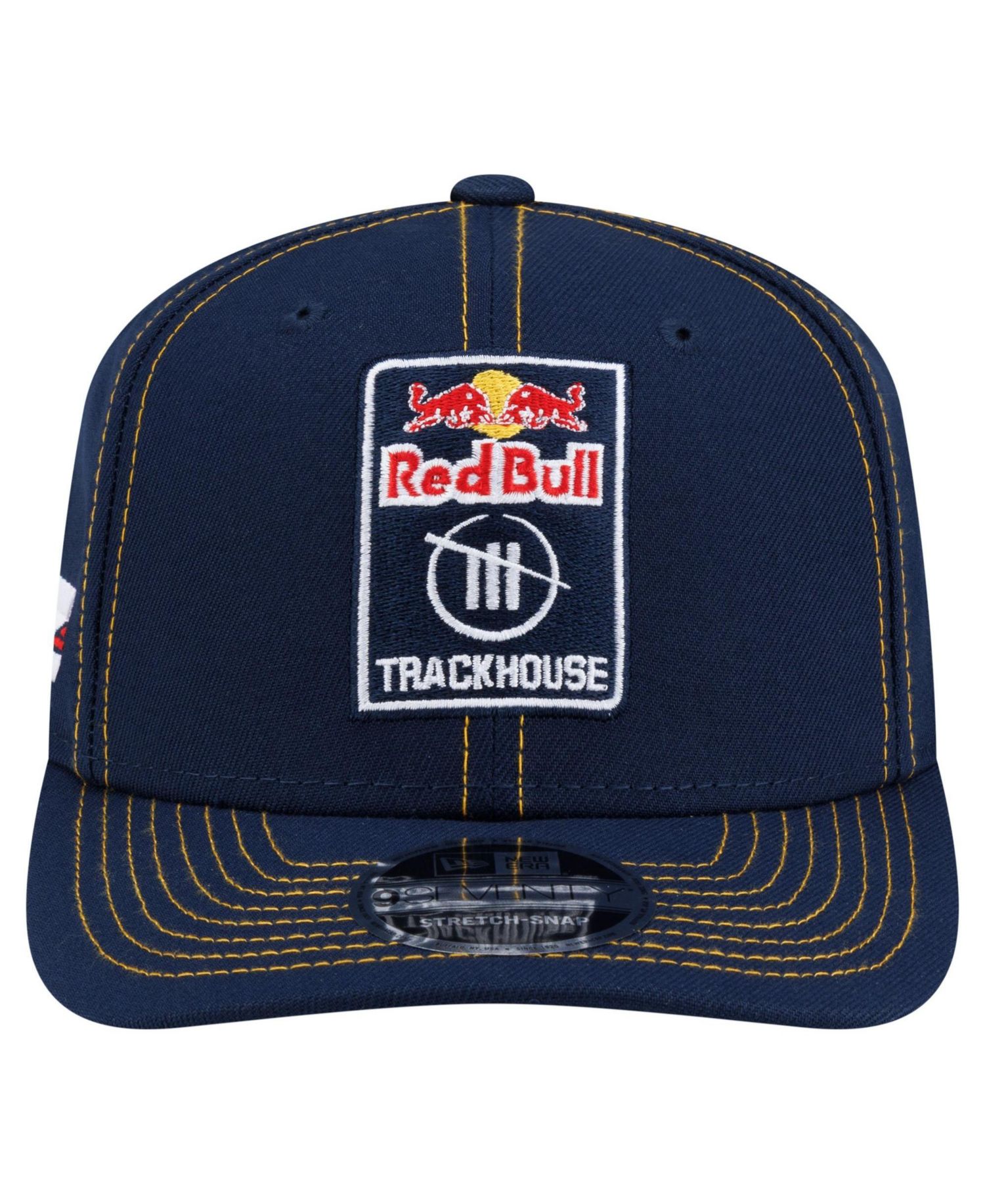 Men's Navy Connor Zilisch Trackhouse Driver Firesuit 9SEVENTY Adjustable Hat