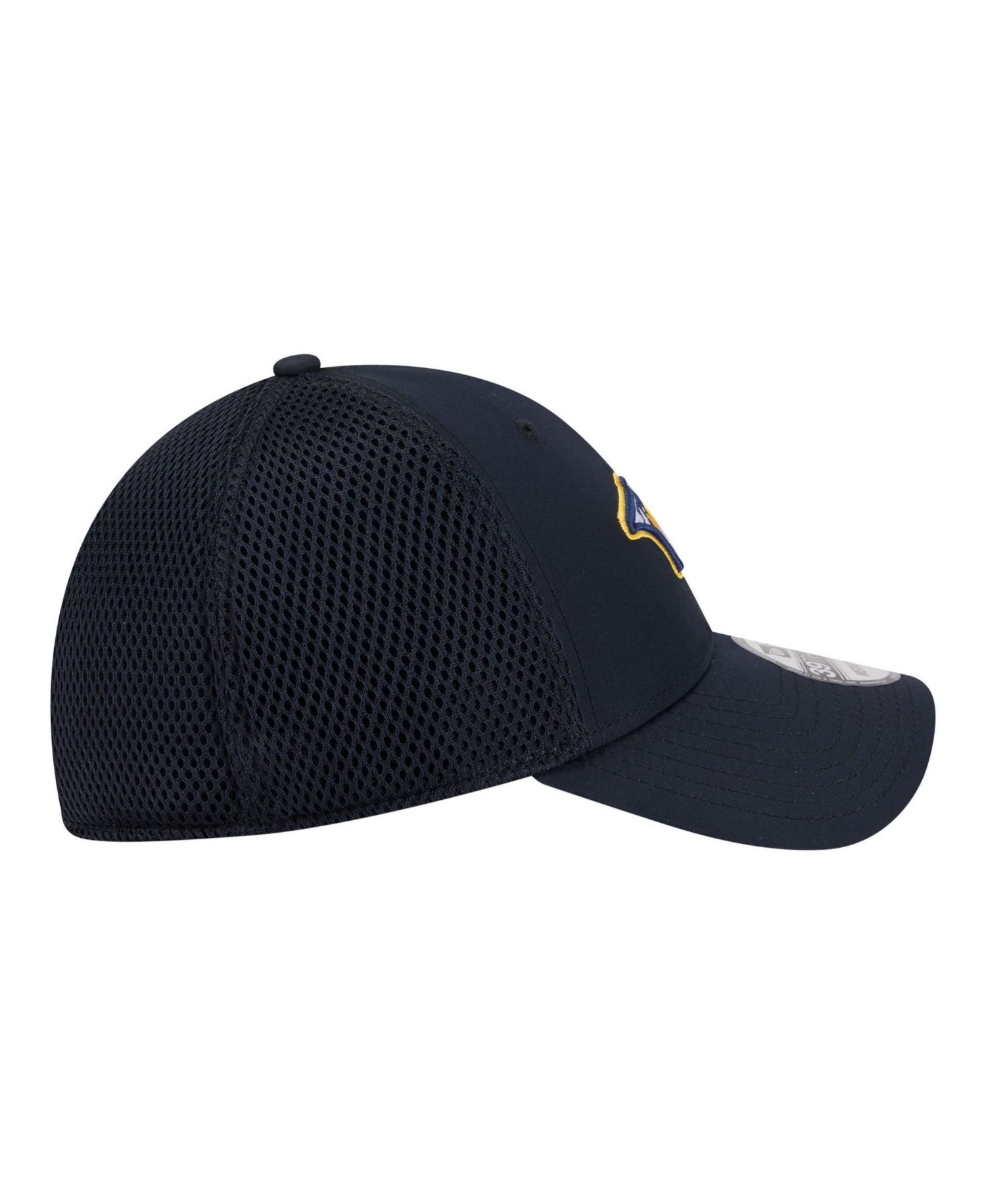 Men's Navy Nashville Predators Logo 39THIRTY Flex Hat