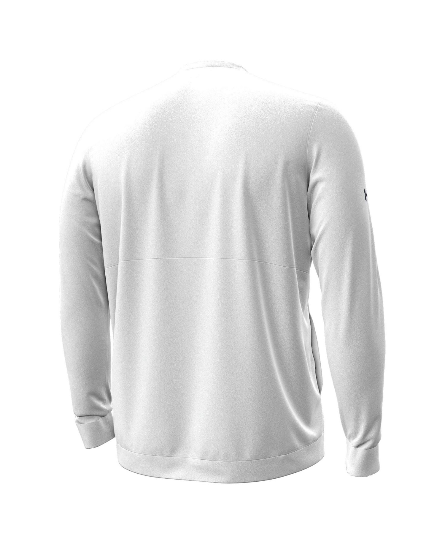 Men's White Notre Dame Fighting Irish 2026 Sideline Meridian Cold Weather Sweatshirt