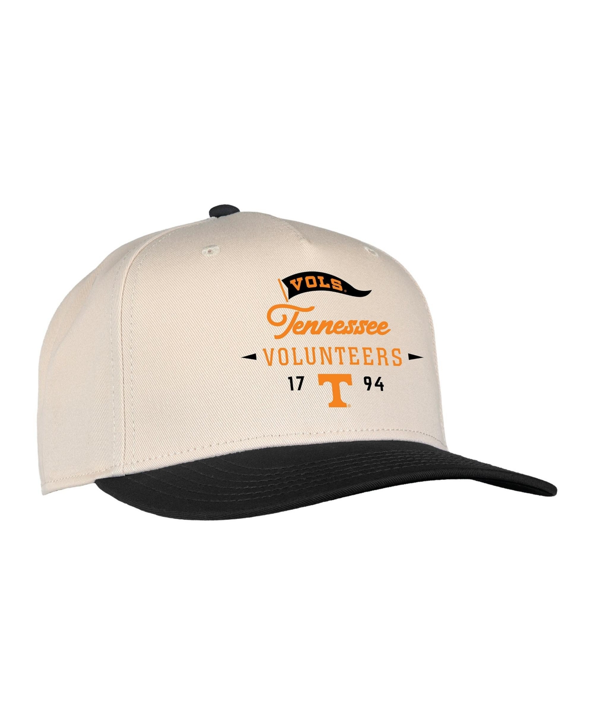 Ahead Men's And Women's Tennessee Volunteers Adjustable The 1995 Baseball Cap In Cream