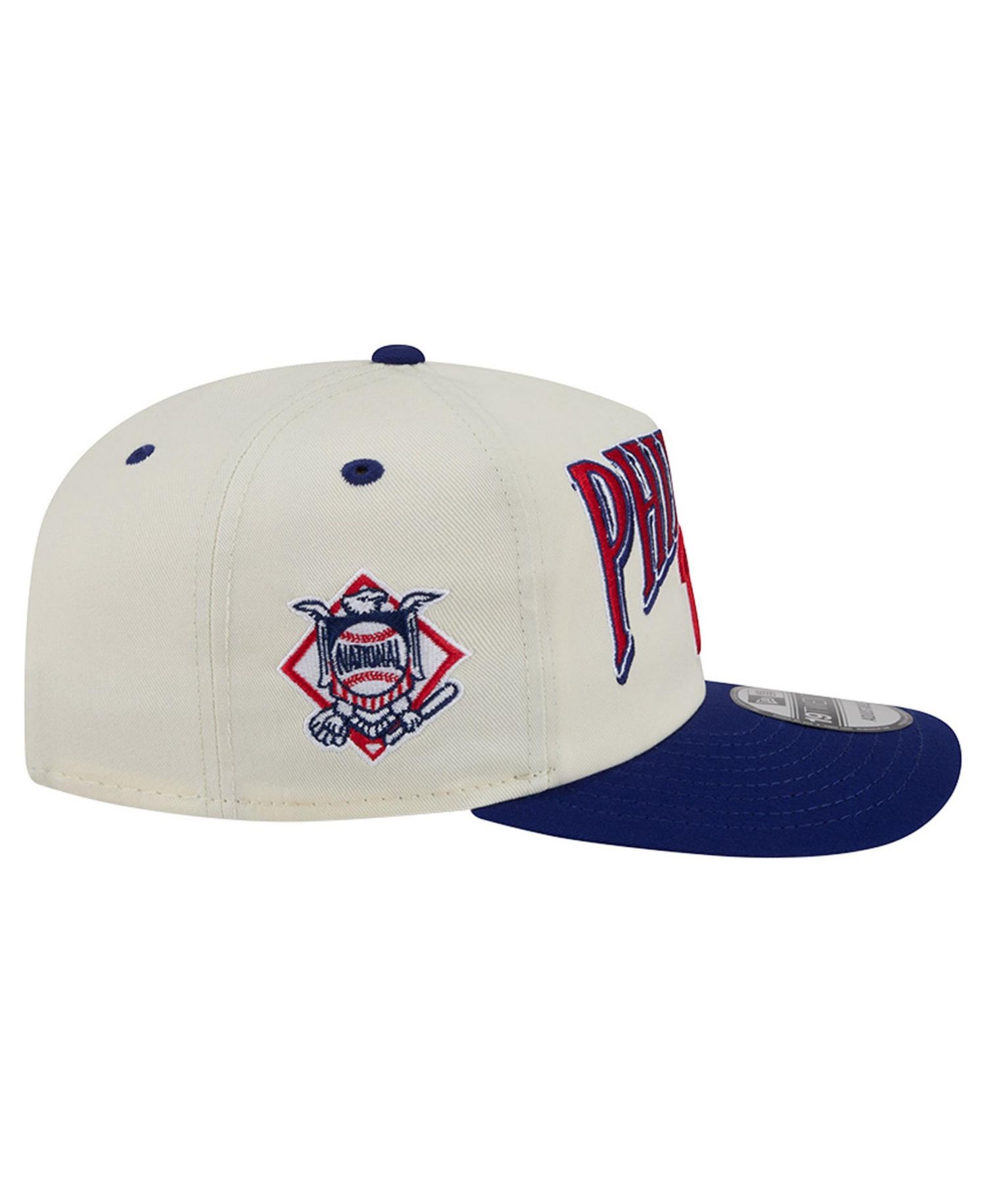Men's Cream/Navy Philadelphia Phillies Vintage 19TWENTY Adjustable Hat
