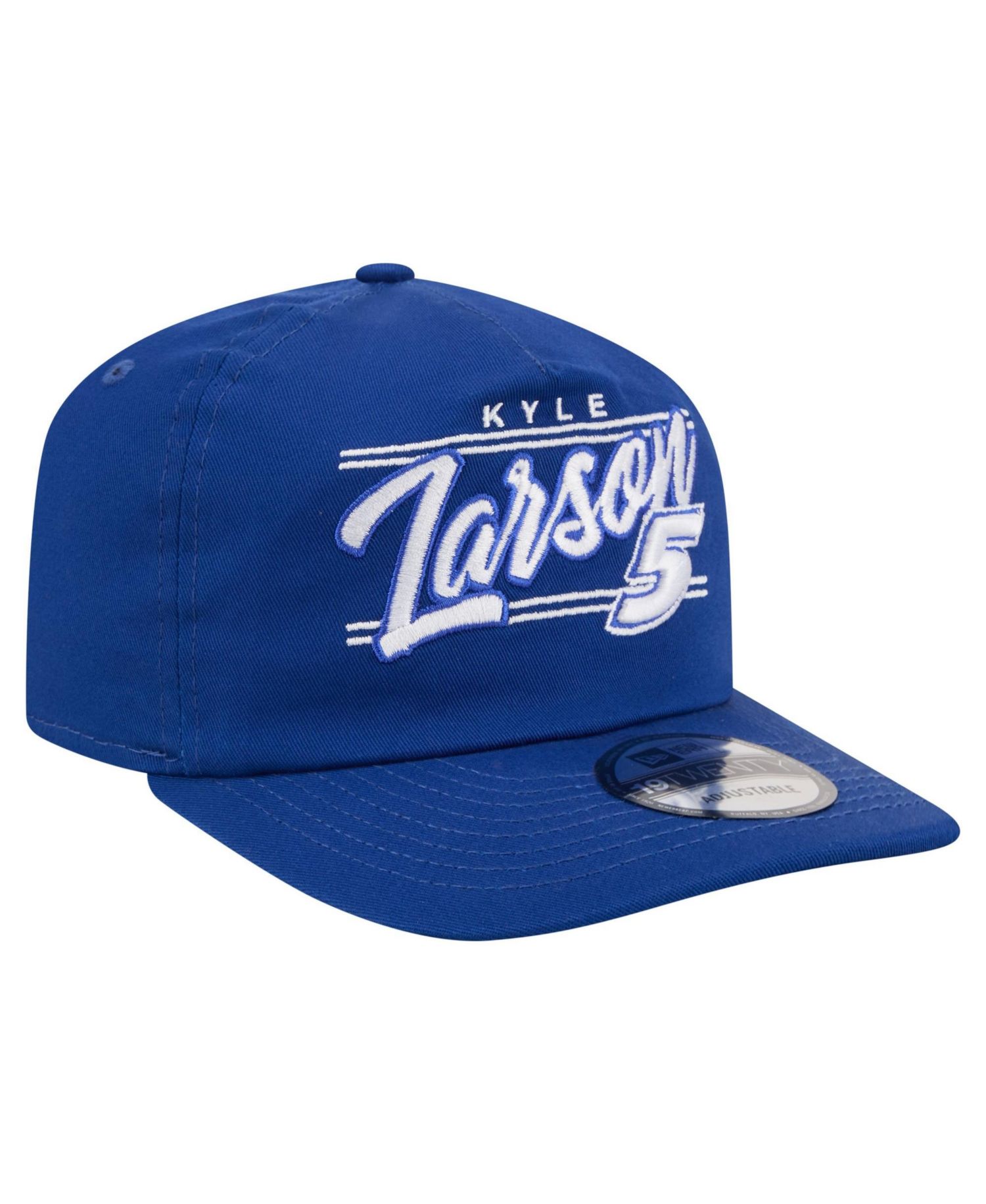 Men's Blue Kyle Larson Driver Script 19TWENTY Adjustable Hat