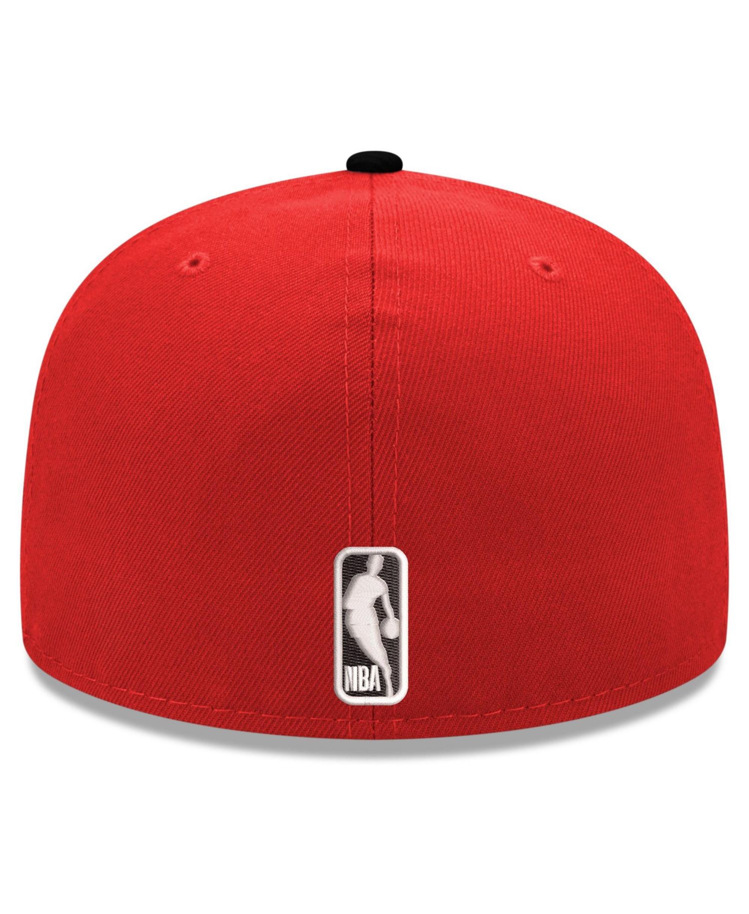 Men's Red/Black Houston Rockets 59FIFTY Fitted Hat