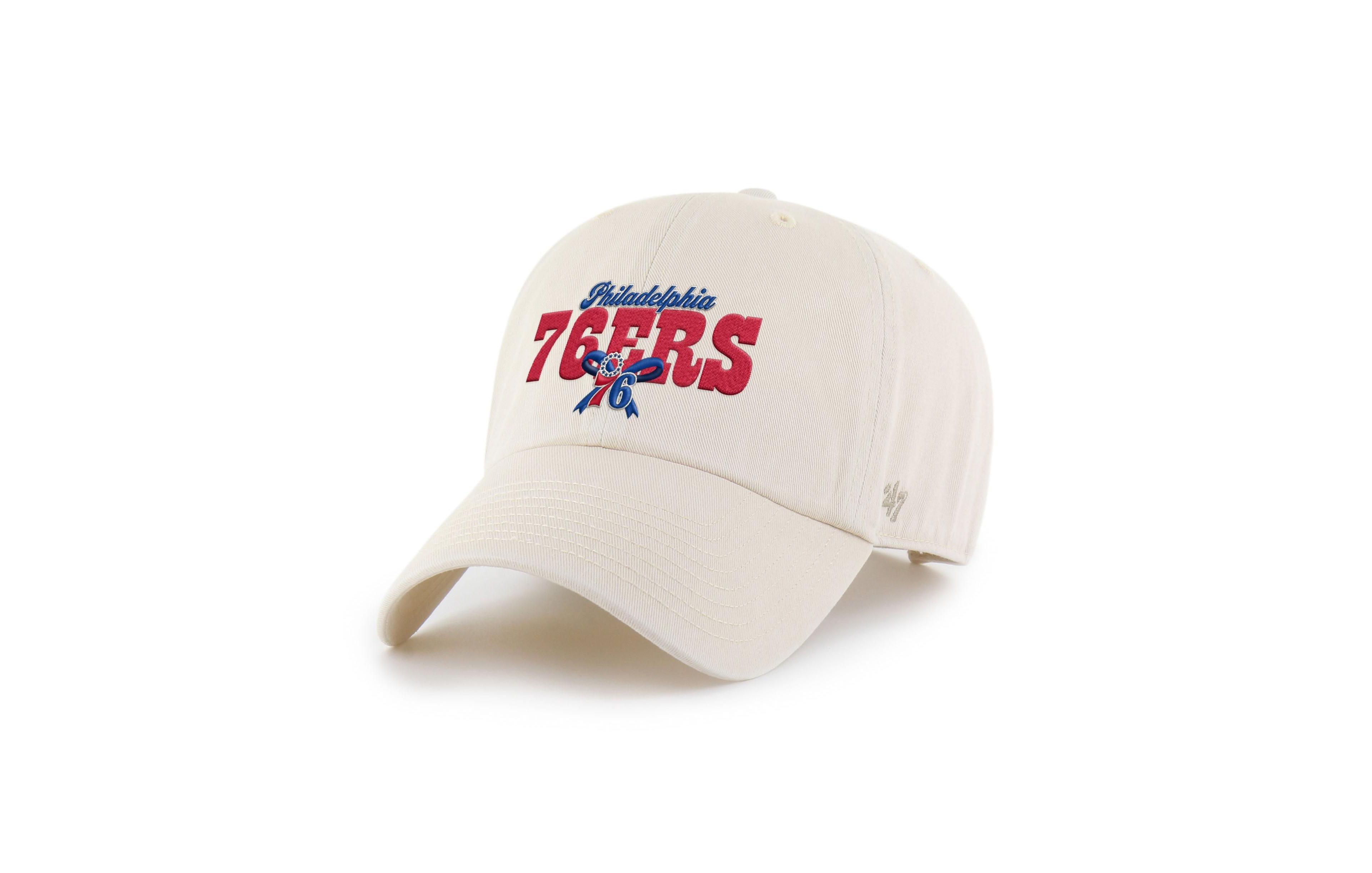 '47 Brand Philadelphia 76ers Bow Stack Adjustable Baseball Cap