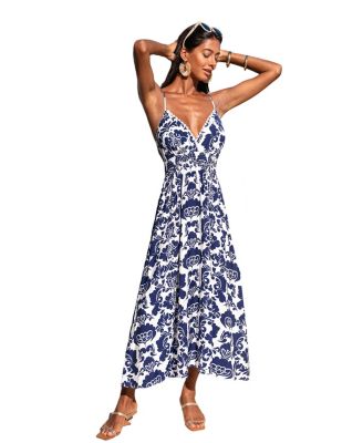 Women's Silver Lining Ornate Maxi Beach Dress