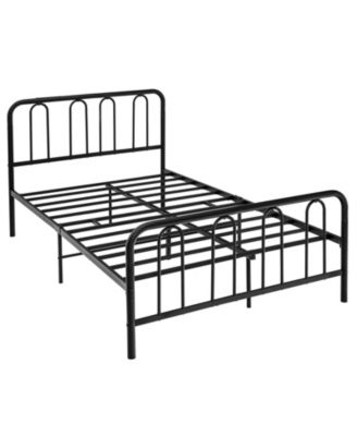 Full Queen Size Metal Bed Frame with Headboard and Footboard Full Size
