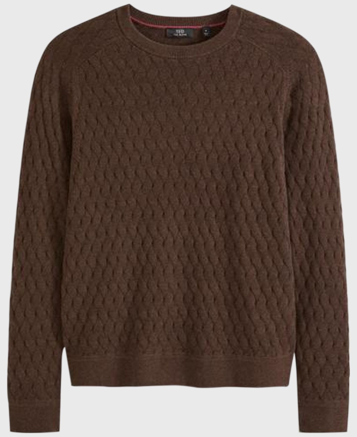 Мужской свитер Ted by Ted Baker Shadwell Crewneck, цвет: Бежевый — фото 2