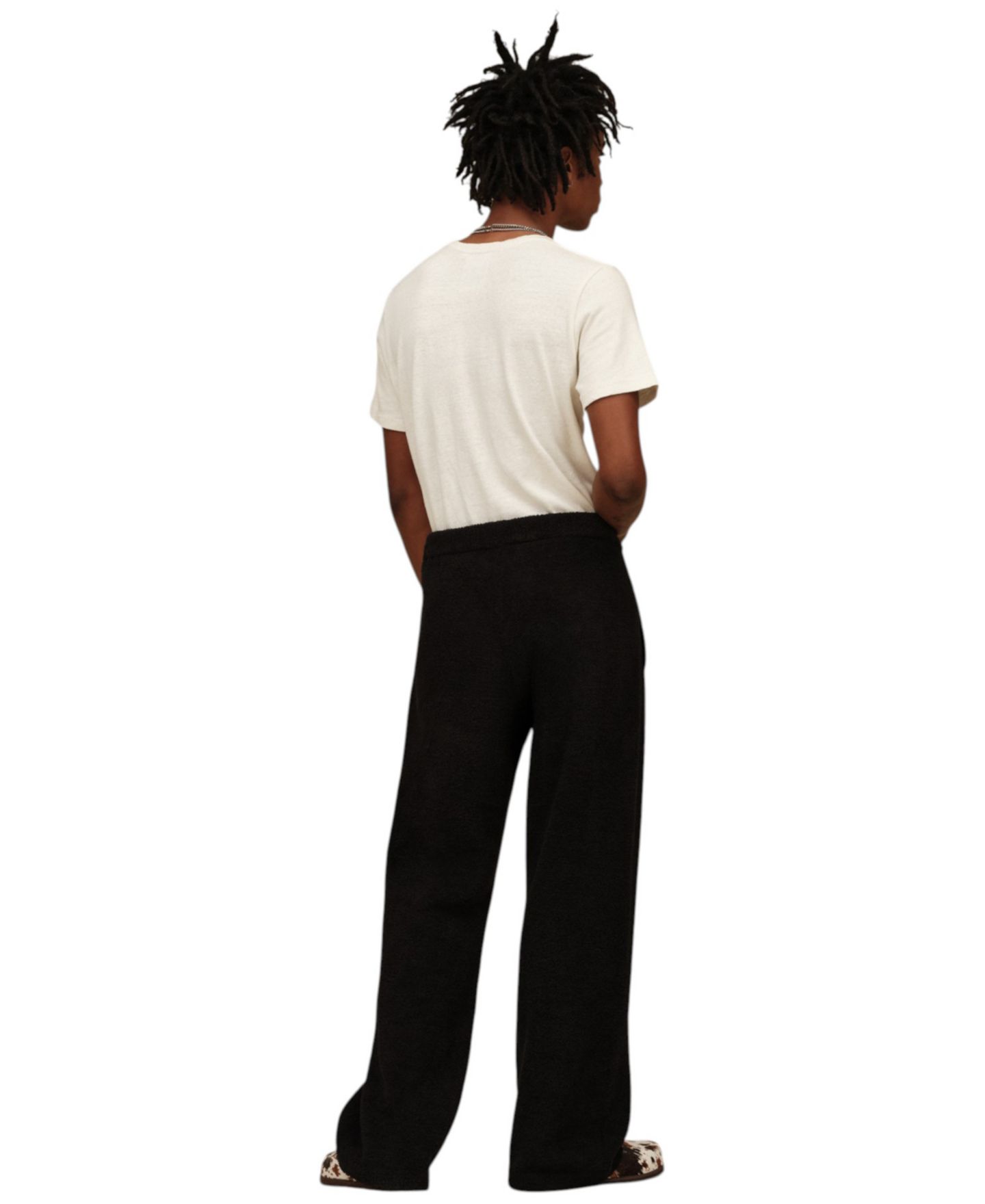 Мужские брюки UGG Onwyn Straight-Leg Mid-Rise Relaxed-Fit, цвет: Чёрный — фото 2