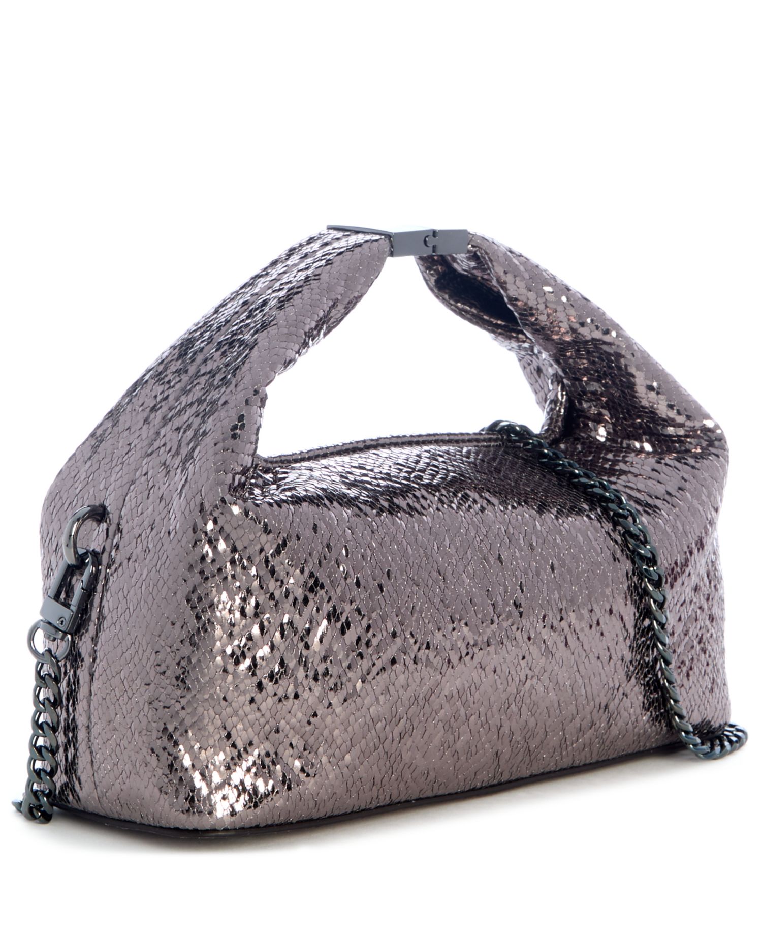 Jewels Small Top Handle Embellished Satchel Handbag