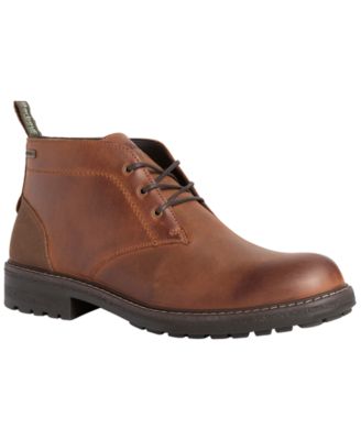 Men's Shawdon Round-Toe Lugged-Sole Chukka Boots