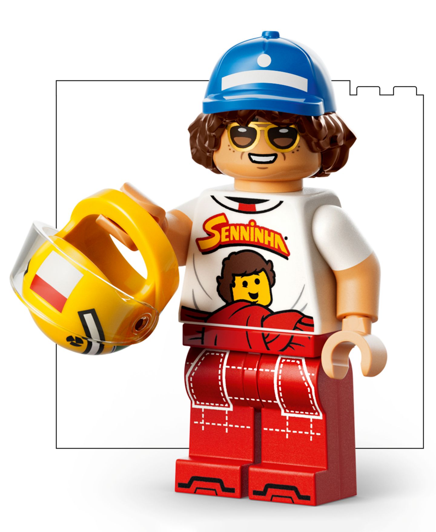 Детский конструктор LEGO® Editions Ayrton Senna Helmet 43024 931-Piece Building Set, Ages 14+ — фото 6