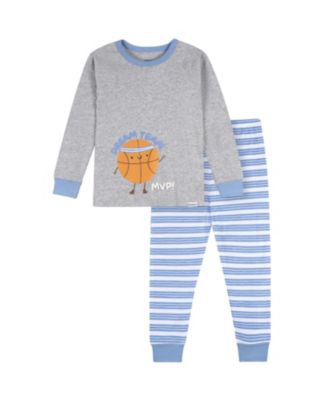Toddler Boys' 2T-5T Hungry Pelican Long-Sleeve Cotton Top and Pants, 2-Piece Set