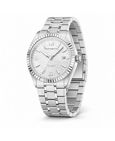 Женские часы TechnoMarine Quartz Analog Terra Nova Steel-Tone Stainless Steel, 36mm, цвет: Стальной