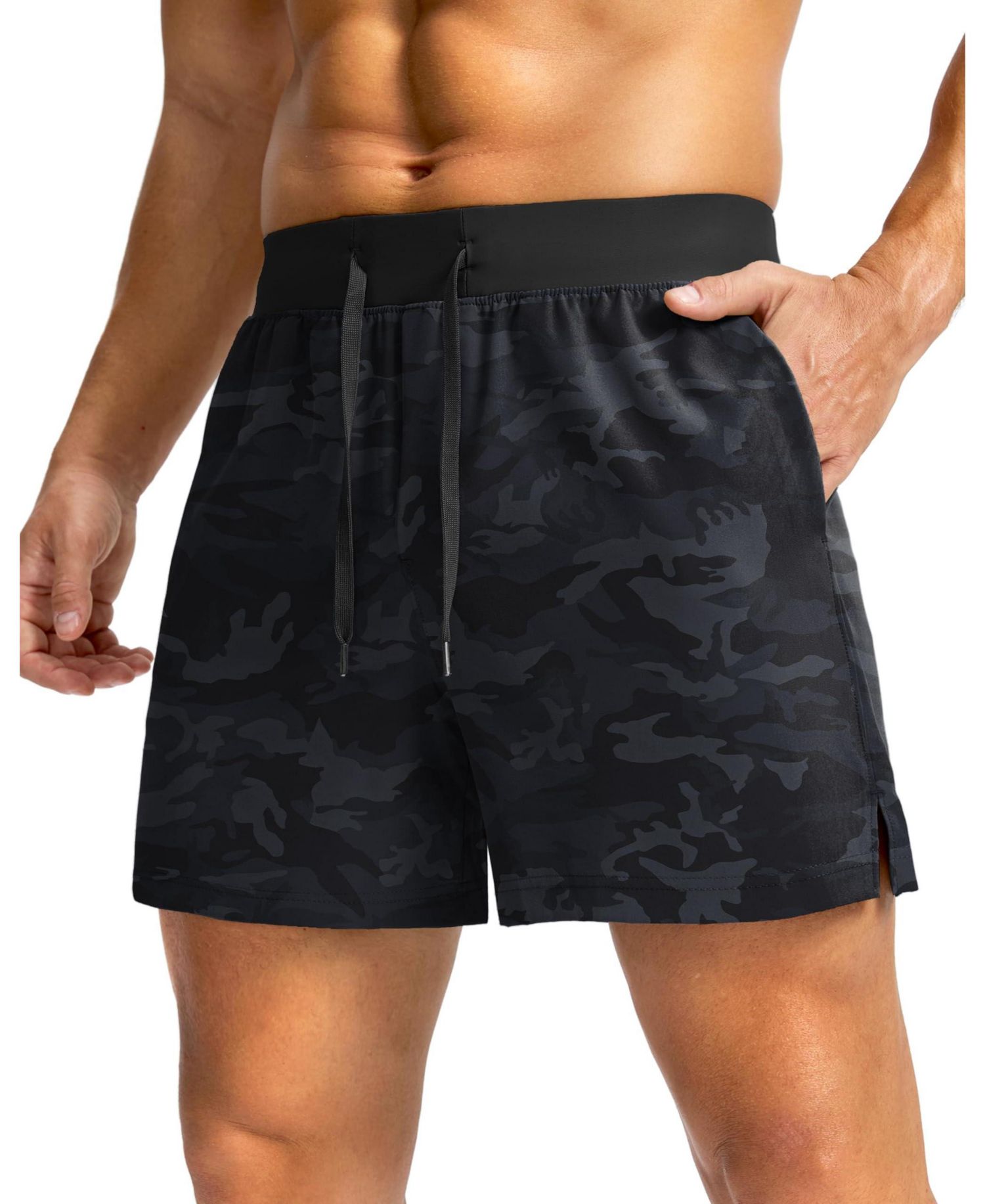 H Серый Камуфляж 5 Inseam Small