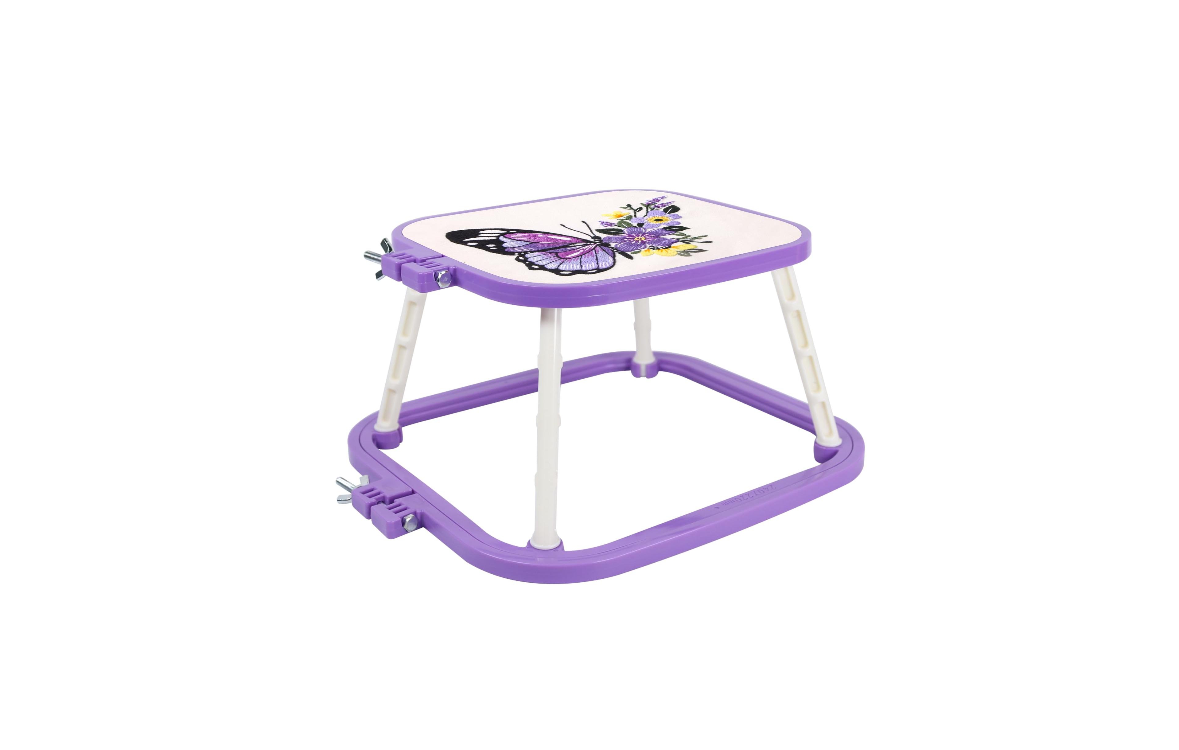 Aeelike Double Embroidery Stand 2 Tier Hands Free Cross Stitch Frame For Sewing Crafts