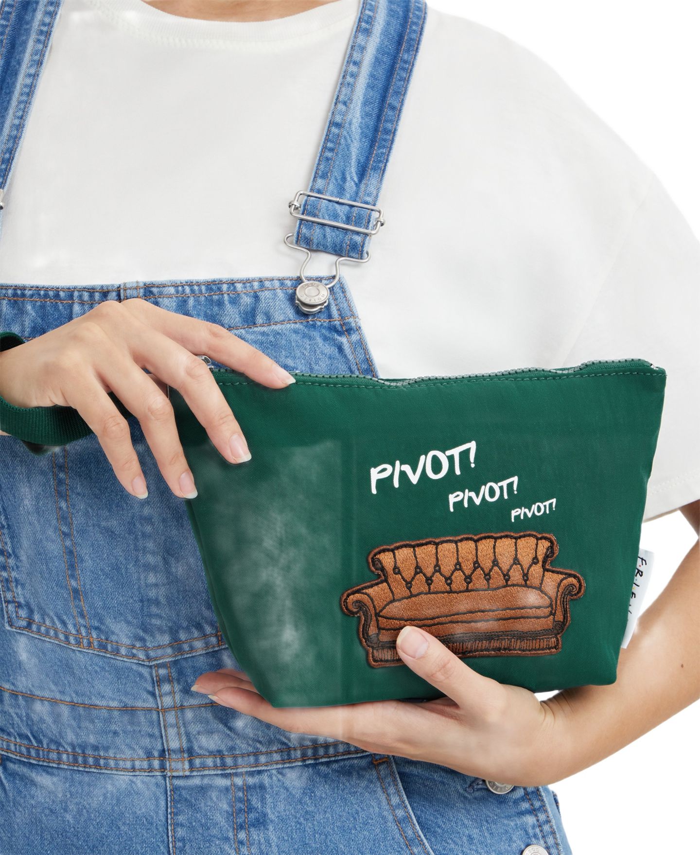 Женский кошелёк Kipling Naomi Pivot Pouch Zipper Wristlet, цвет: Зелёный — фото 4