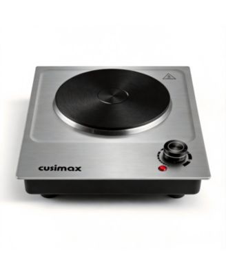 1500W Electric Hot Plate 11 Power Levels Portable Countertop Burner Easy To Clean Stainlee Steel Cooktop