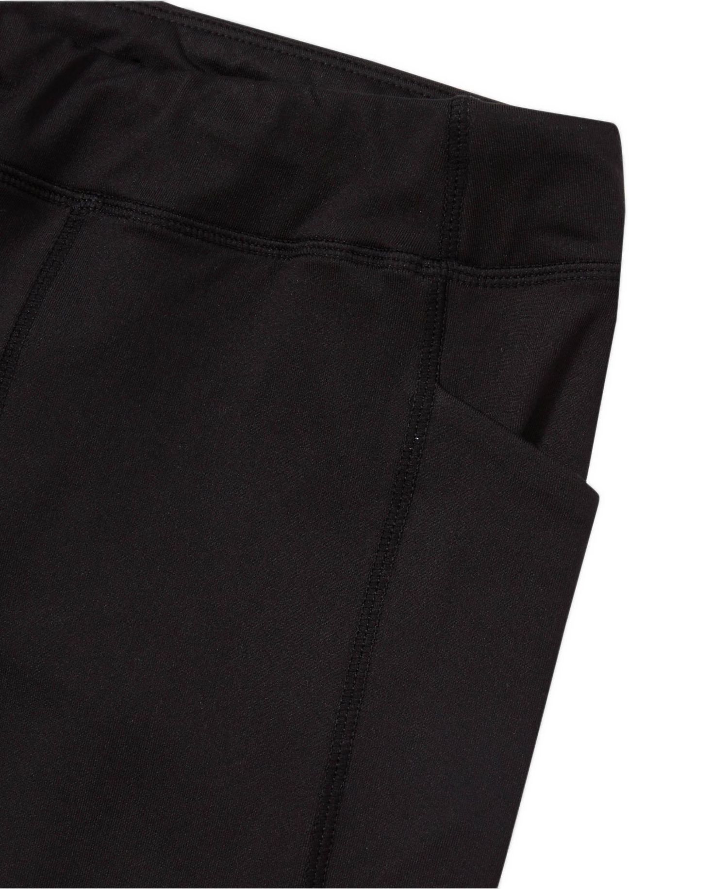Girls' 4-16 Active Cotton-Blend Leggings with Patch Pockets