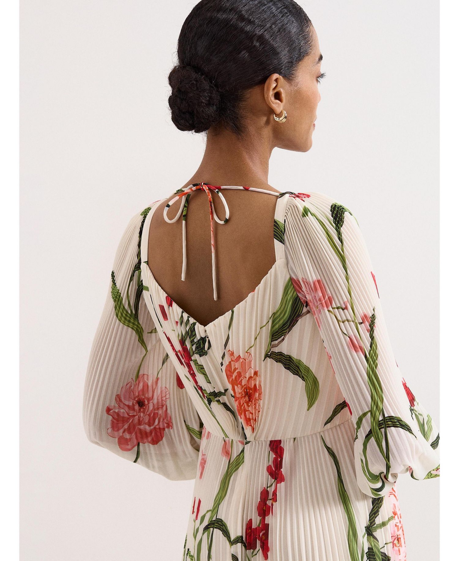 Women's Reanna Floral-Print Wedding Guest Maxi Dress