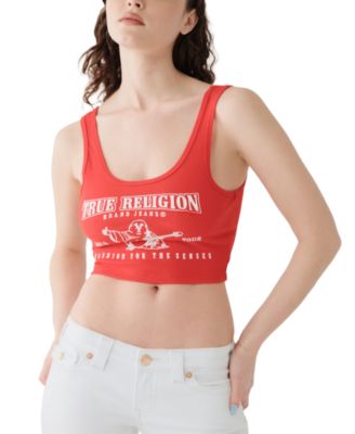 Women's Logo Crop Tank Top