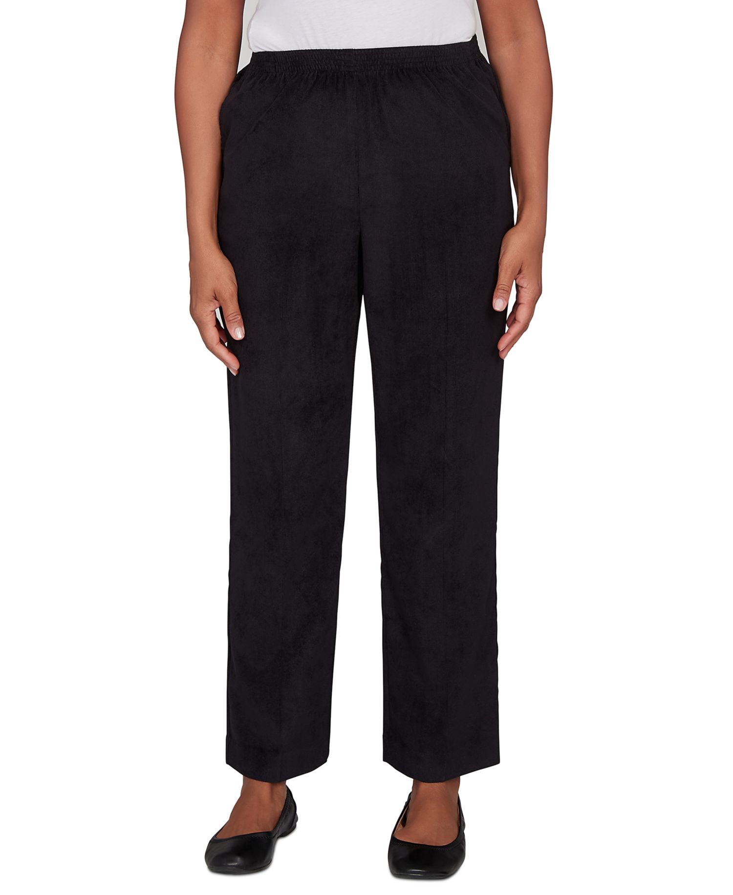 Women's Corduroy Elasticband Waist Pants