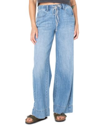 Women's Finley Drawstring Mid-Rise Jeans