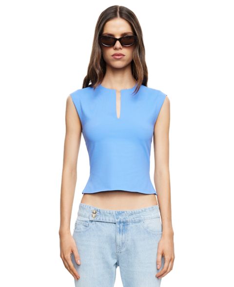 Женский топ Lioness Tribeca Sleeveless Cropped, цвет: Persian Jewel