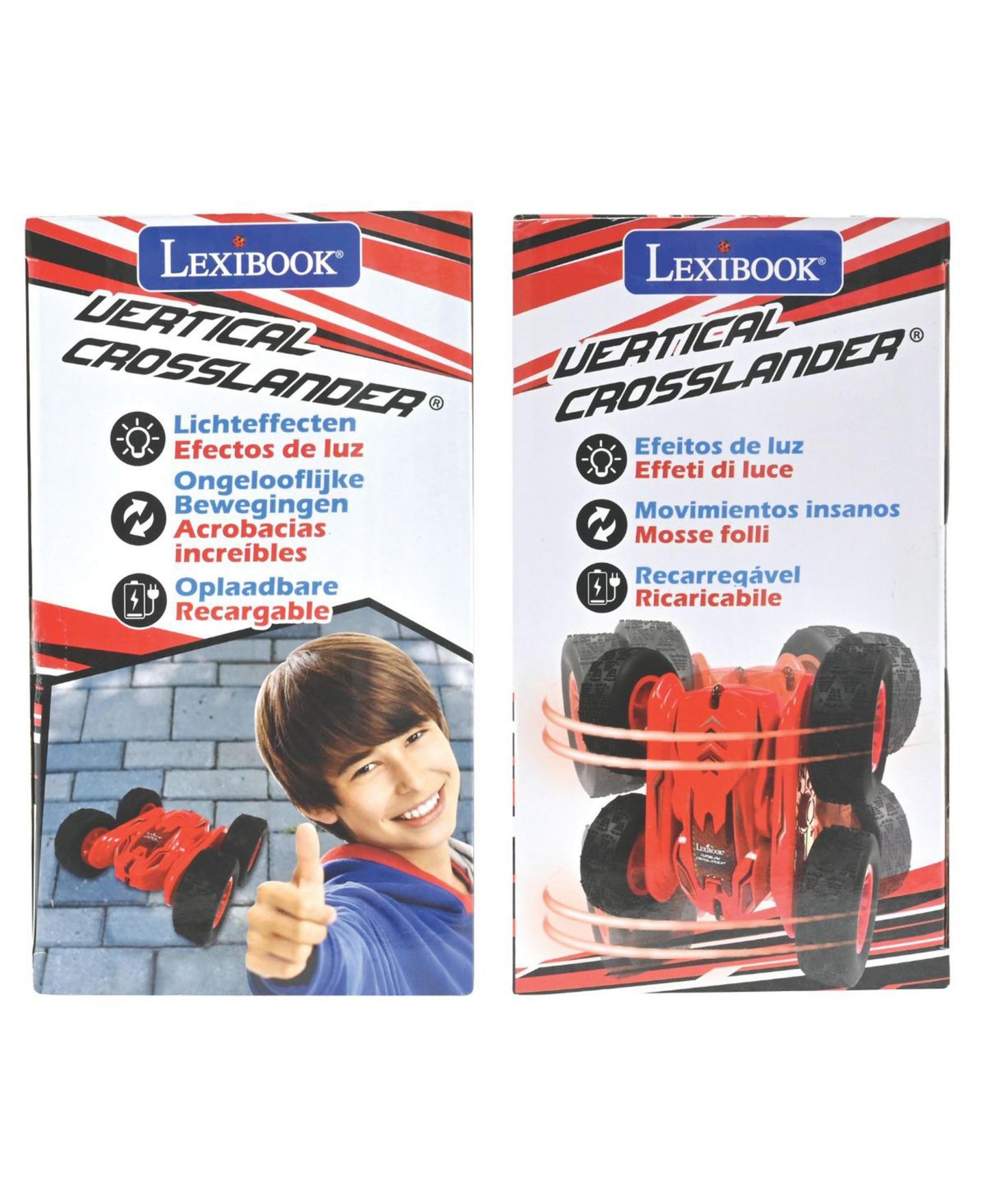 Детская игрушка Lexibook Vertical Crosslander All-Terrain Stunt RC Car RC55, цвет: Красный — фото 7