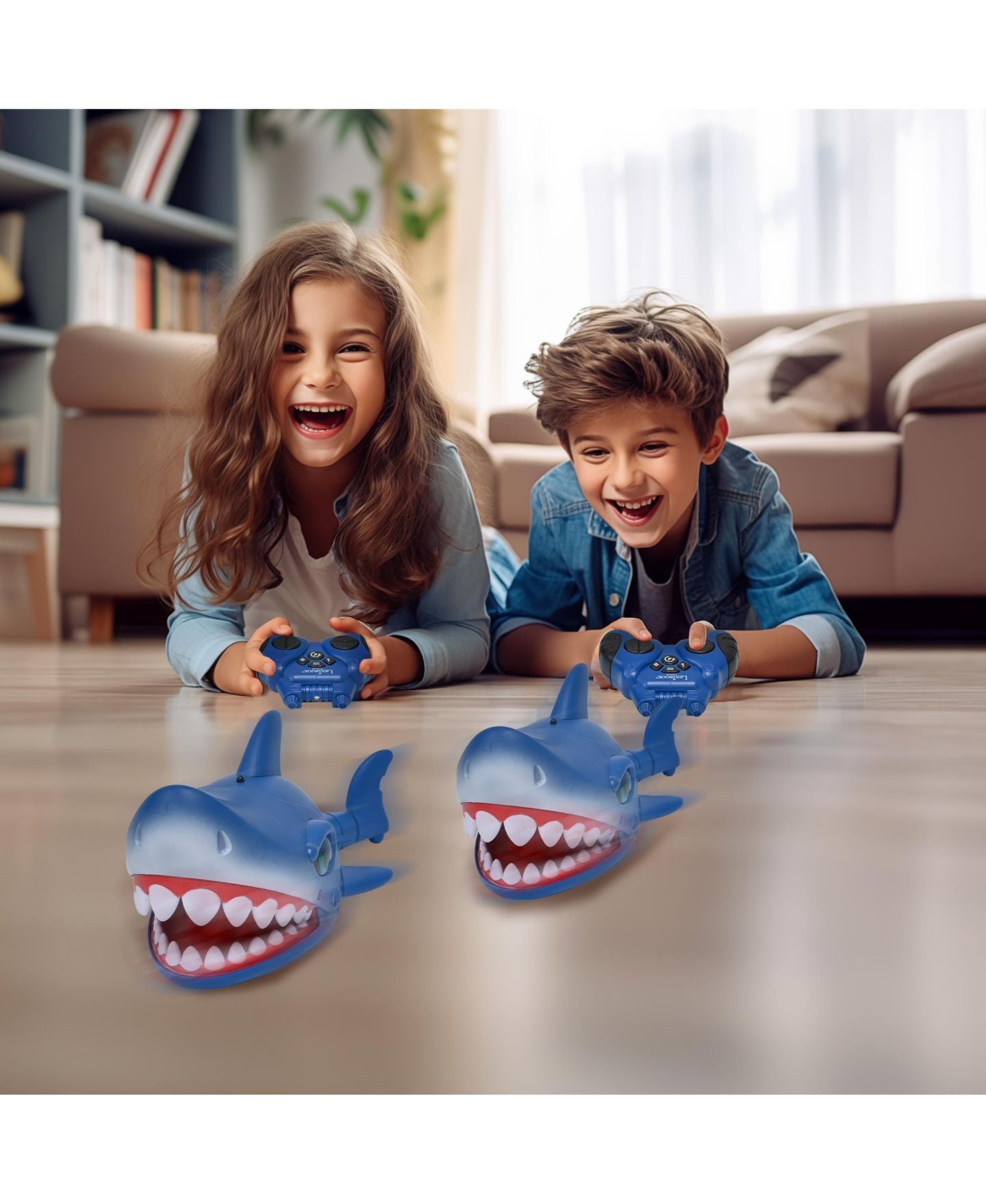 Детская игрушка Lexibook Crazy Shark Remote Control Shark With Automatic Hunt and Dance Modes — фото 6