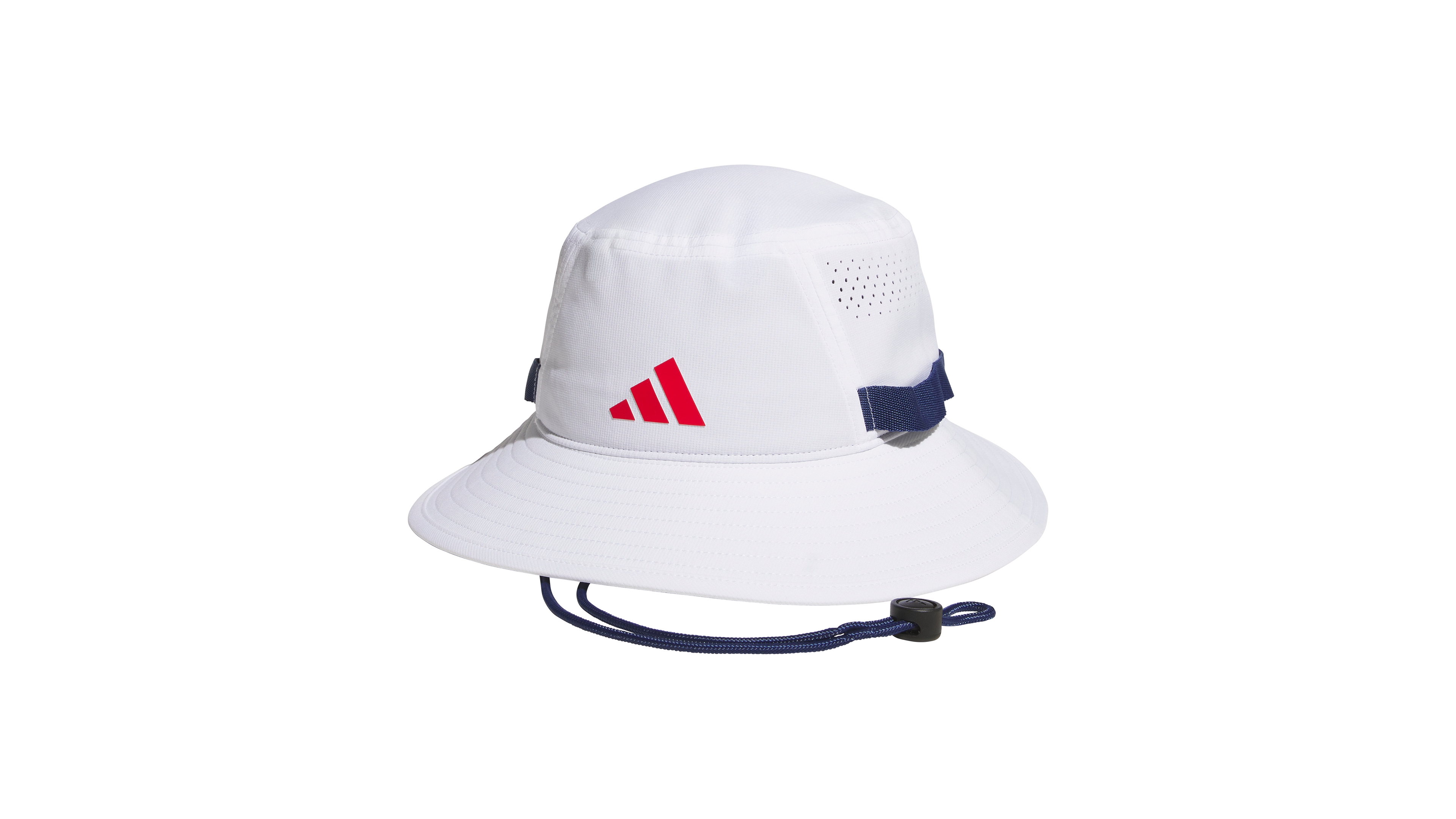 adidas Men's Adjustable-Drawstring Wide-Brim Victory 5 Bucket Hat